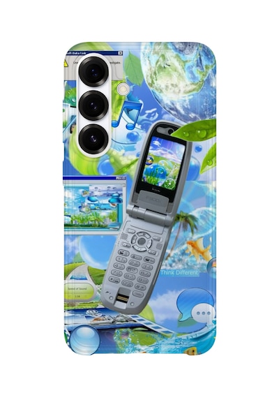 Samsung Galaxy S25 Uyumlu Baskılı Şeffaf Telefon Kılıfı Koleksiyon: Aeroglass Mirage 5