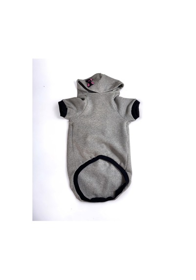 Kemique Happy Kapşonlu Sweatshirt Orta ve Büyük Irklar İçin