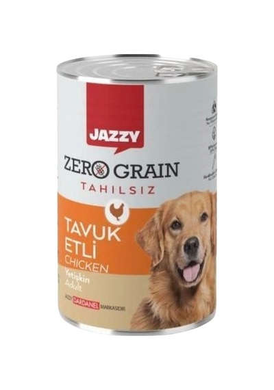 Jazzy Tavuk Etli Köpek Yetişkin Köpek Konservesi 380 Gr