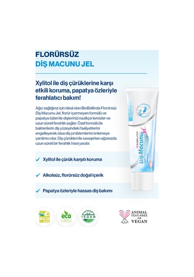 Biobelinda Diş Macunu Jel-bl85
