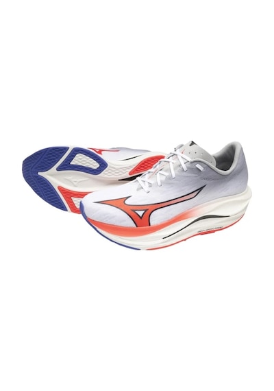Mizuno Wave Rebellion Flash 3 Erkek Koşu Ayakkabısı Beyaz / Gri Çok Renkli