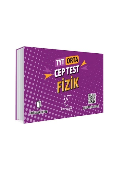 TYT Orta Fizik Cep Test -  Karekök Eğitim Yayın