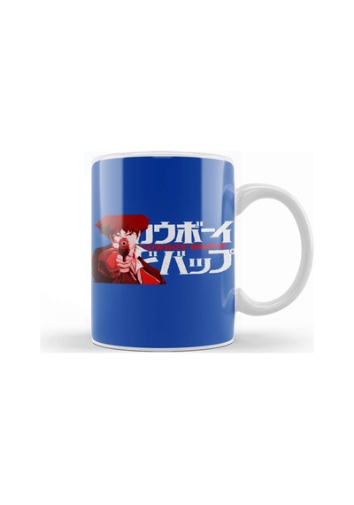 Space Crimson Spike Spiegel Cowboy Bebop Kupa Bardak Porselen Karışık