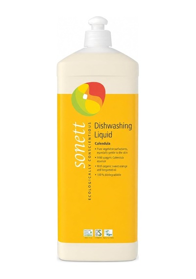 Organik Elde Bulaşık Yıkama Sıvısı- Calendula - 1 L 1 Paket 1 X 1000 Ml