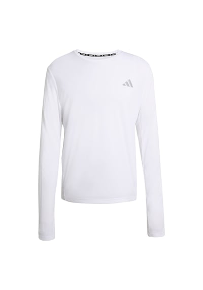 Whıte Adidas Erkek Koşu - Yürüyüş T-shirt Run Ess Ls M Ke8425 Beyaz