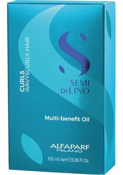 Alfaparf Semi Di Lino Curls Multi Benefit Oil 100 ML