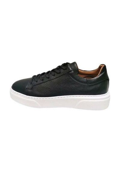 Beyaz Taban Siyah Sneaker Siyah