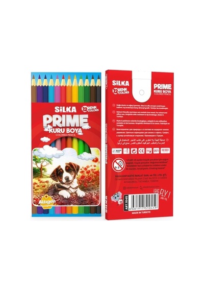 Art.1045 Prıme Kuru Boya 12'li Karışık
