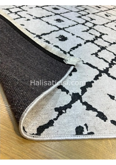Salerno Çamaşır Makinesinde Yıkanabilir Kilim Halı Hs1030 Çok Renkli