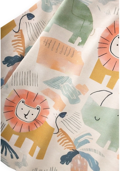 Cigit Oversize T-shirt Takım 1-7 Yaş Bej