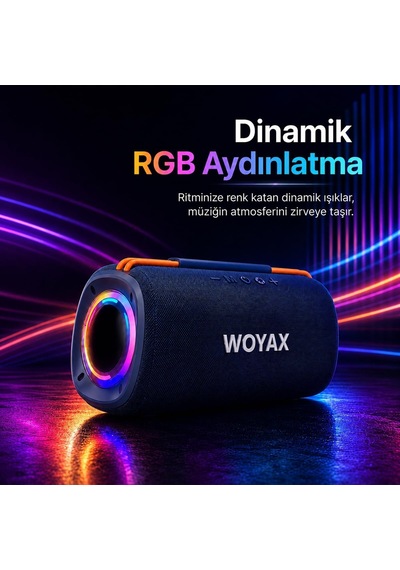 Bluetooth Hoparlör 30w Kablosuz Oval Speaker Güçlü Ses Yüksek Bass Taşınabilir Ses Bombası Usb Tws Büyük Küç