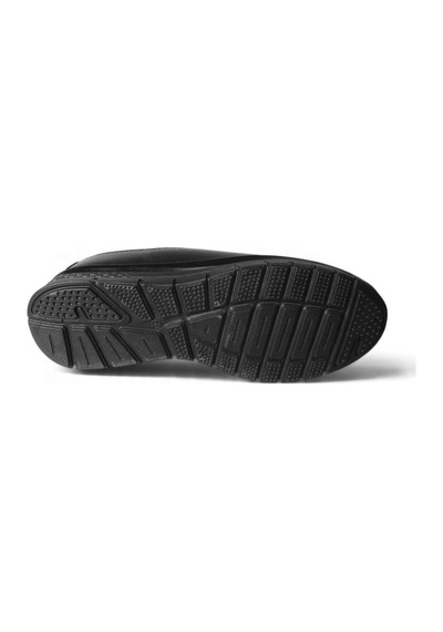 Wanetti Kadın Siyah Comfort Taban Lastikli Atom 37-41 Numara Anne Ayakkabı