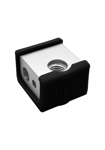 Koodmax 2 Adet 3d Yazıcı Mk10 Alüminyum Isıtıcı Blok Silikon Kılıfı - Siyah