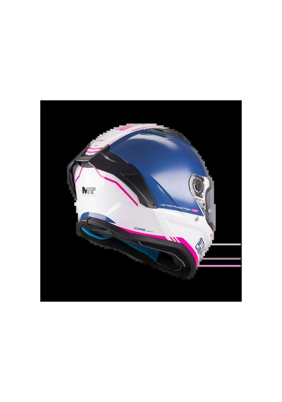 Mt Stinger 2 Core A5 Kapalı Kask Siyah - Beyaz