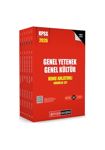 2026 Kpss Genel Yetenek Genel Kültür Lisans Konu Anlatımlı Modüle