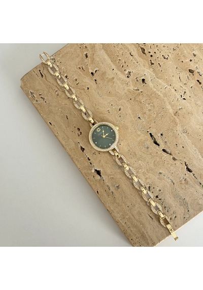 Savior Collection Infinity Gold Yeşil Saat