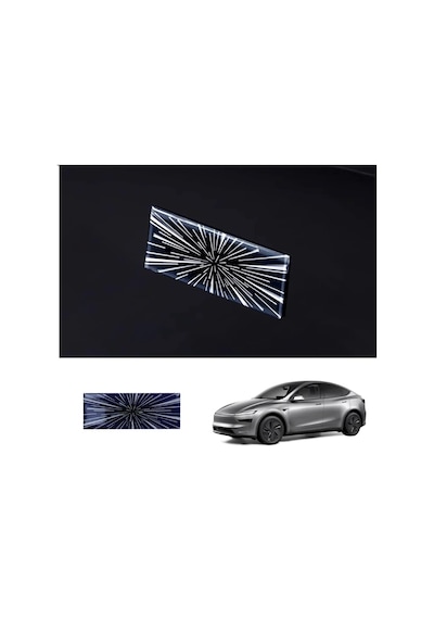 Tesla Model Y İçin Uyumlu Performans Bagaj Amblem