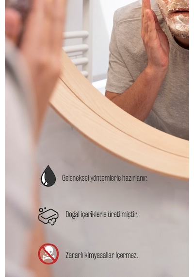 Men Care %100 Doğal Erkek Cilt Bakım Sabunu Nemlendirir Ton Eşitl Diğer