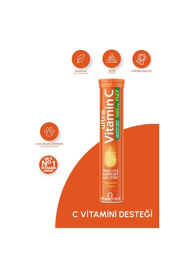 Vitabiotics Ultra Vitamin C 1000Mg 20 Tablet