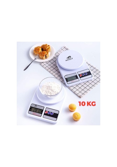 Dijital Hassas 10 Kg Mutfak Terazisi Tartısı Lcd Ekranlı Genel