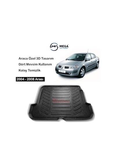 Renault Megane 2 Bagaj Havuzu Sedan 2004-2008 Arası Rizline