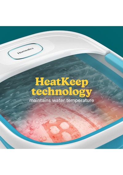 Homedics Kabarcıklar Ve Isı İle Katlanabilir Ayak Masajı Spa'sı