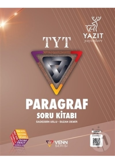 Yazıt Venn Serisi Yks Tyt Paragraf Soru Kitabı