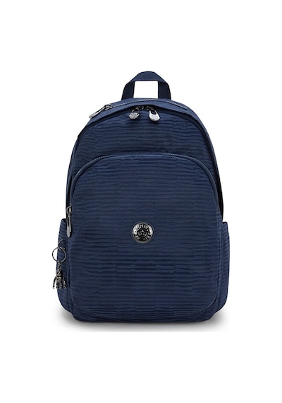 Kipling Kıplıng Delia Orta Boy Sırt Çantası Lacivert Nıght Ocean Jacquard Lacivert