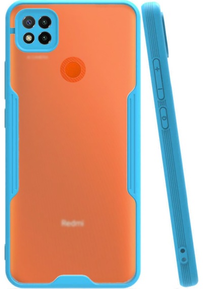 Xiaomi Redmi 9C ile Uyumlu Kapak Colorful Kamera Korumalı Silikon Kılıf