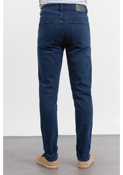 İmza Koyu Lacivert 5 Cep Slim Fit Denim Pantolon 1023255169