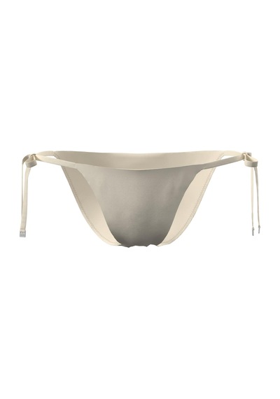 Calvin Klein Kadın Antik Beyaz İp Yan Bağlama Bikini Altı-13571 Antik Beyaz