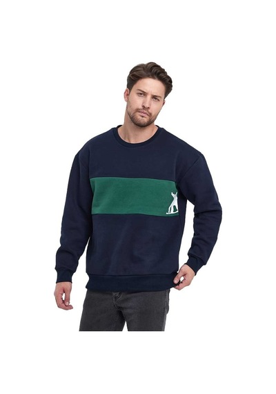 Adams Erkek 3 İplik Oversize Sweatshirt 001