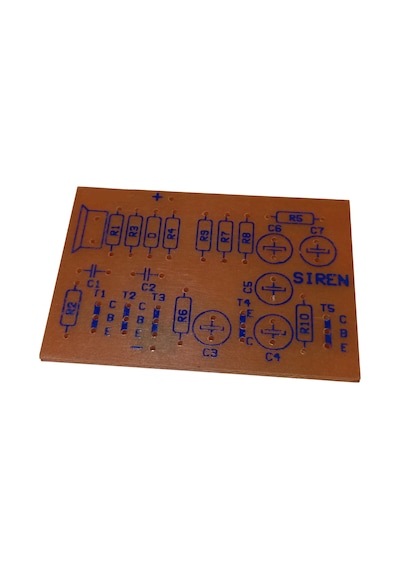 Dc 12v Elektronik Siren Butona Basılınca Hoparlörden Ses Gelen Kendin Yap Hobi Devresi Dıy Lehimleme Kiti - Demonte Montesiz