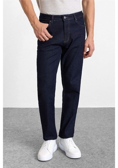 Süvari Lacivert Regular Normal Bel Denim Pantolon Sdn2016600021-m09