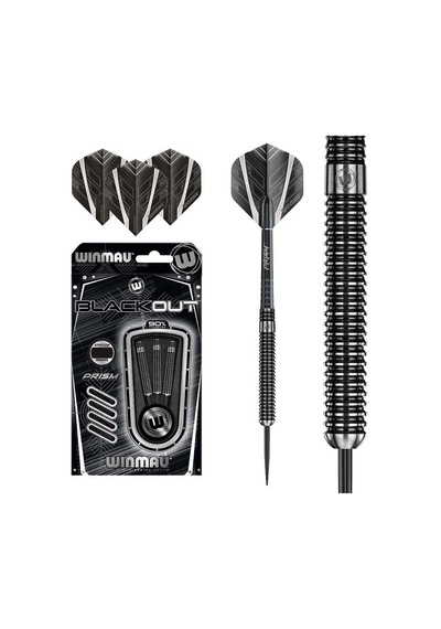 Winmau BlackOut %90 Tungsten Çelik Uçlu Dart Oku