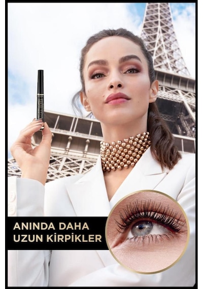 Telescopic Carbon Black Mascara With Curling & Lifting Effect - Black Demba1724