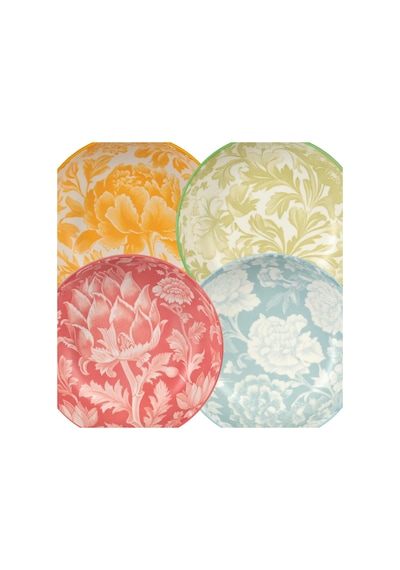 Lucky Art Aurea 4lu Seramik Kase Set 15cm Lygd 001 Çok Renkli