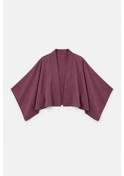 Hiccup Busem Kadın Kimono Bordo - Kırmızı