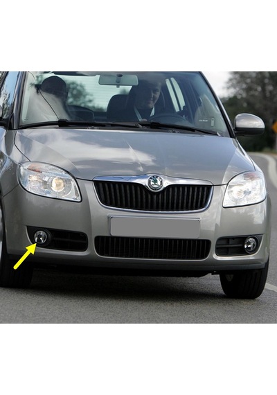 Skoda Roomster Makyajsız 06-10 Ön Tampon Sağ Sis Farı 7H0941700C