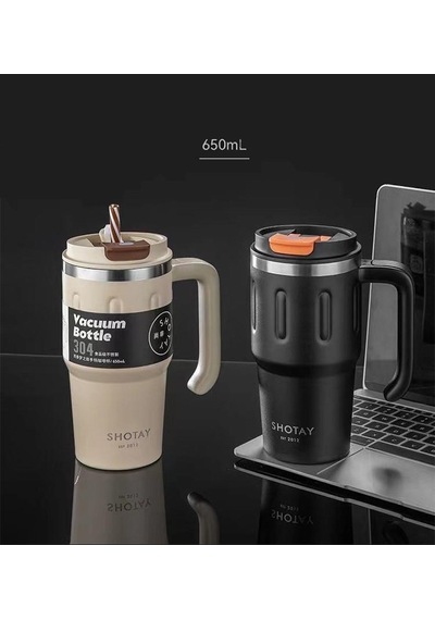 Shotay Travel Çelik Termos Mug 900ml Yeşil