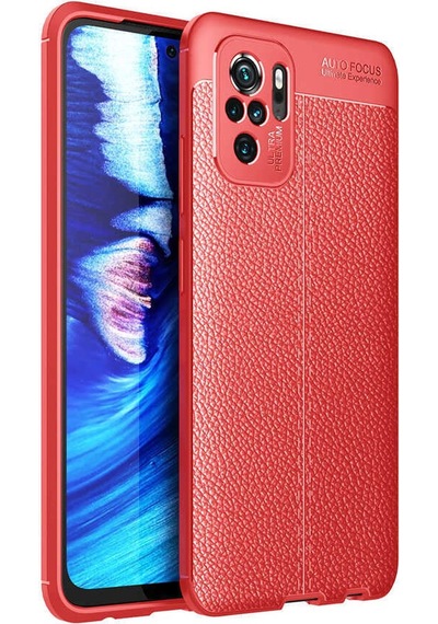 Xiaomi Redmi Note 10s Kılıf Zore Niss Silikon Kapak Kırmızı