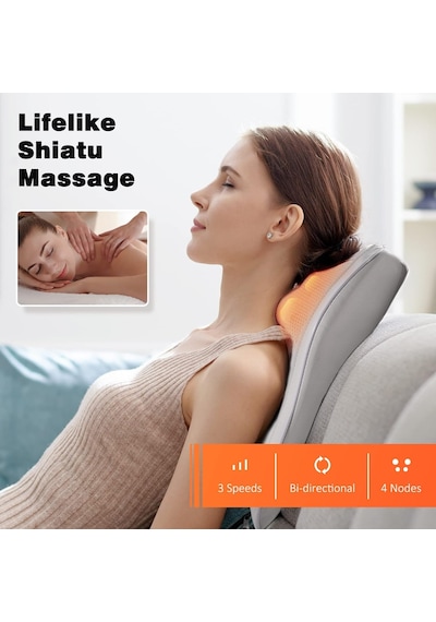 Masaj Aleti, Isıtmalı Boyun Masaj Aleti, Shiatsu Masaj Minderi, Boyun, Omuz, Sırt, Bacaklar İçin 3d Yoğurma Sırt Masaj Aleti, Erkekler, Kadınlar, Anne, Baba, Arkadaş, Öğretmen İçin Hediyeler Masaj Aleti, Isıtmalı Boyun Masaj Aleti, Shiatsu Masaj Minderi, Boyun, Omuz, Sırt, Bacaklar İçin 3d Yoğurma Sırt Masaj Aleti, Erkekler, Kadınlar, Anne, Baba, Arkadaş, Öğretmen İçin Hediyeler