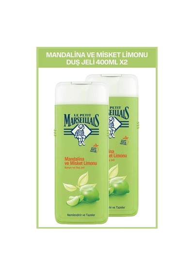 Le Petit Marseillais Duş Jeli Mandalina Limon 400 ML x2