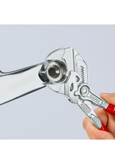 Knıpex Düz Ağızlı Rekor Fort Pense Buton Ayarlı 180 Mm 8603180
