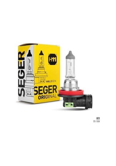 Seger 207218 Ampul H11 12v 55w Pgj19 2 Standart Yenileme 3.500k Standart Işık N10529501
