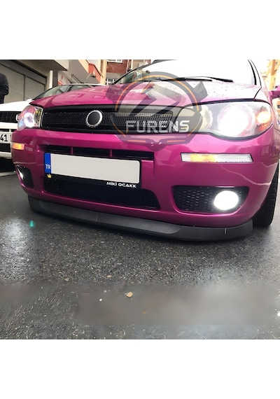 Fiat Palio 1997-2012 Uyumlu H Lip Esnek Ön Lip 2 Parça Karlık Ön Ek Tampon Altı Dill