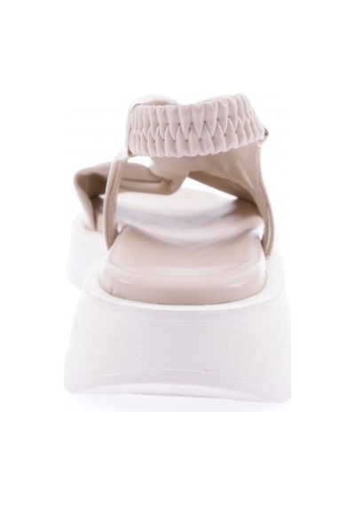 Dgn 4848-22y Kadin Kalin Bantli Sandalet 4848-2027-R0152 Bej