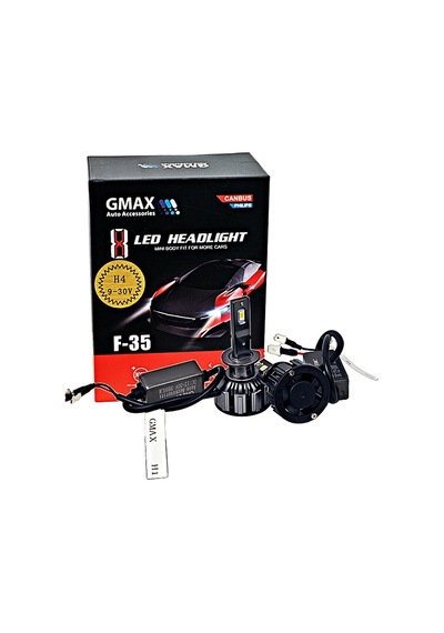 Gmax F35 X8 H3 Philips Canbus Uyumlu Led Far Seti 8 Çipli 3800L GLZ00309603