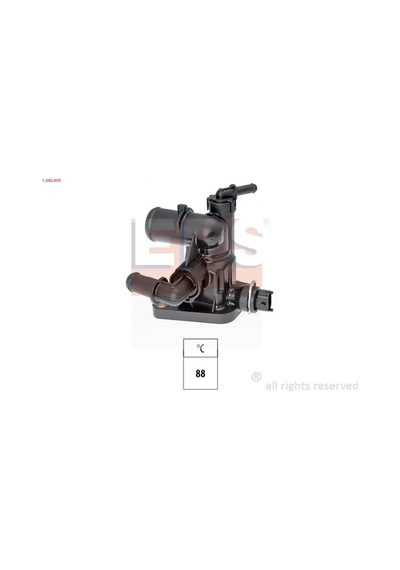 Termostat - Fiat Fiorino, 500, Panda, Punto, Doblo, Tipo, Qubo, Egea, Mito - Meat-doria-92738