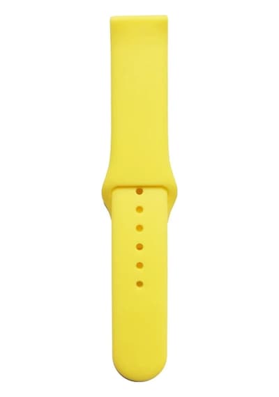 Watch 22mm Uyumlu Klasik Kordon - Sarı